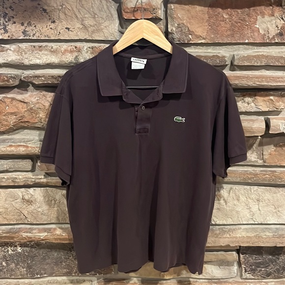 Lacoste Other - Lacoste Brown Classic Polo